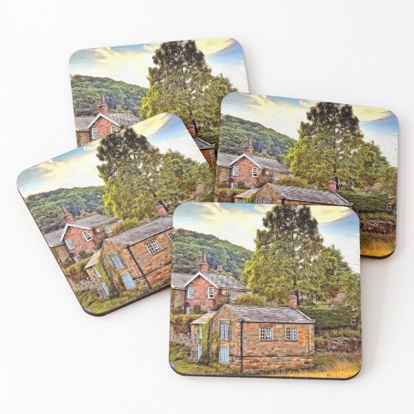 Item preview, Old Cottages Hutton-Le-Hole designed and sold by RosRidleyPhoto.
