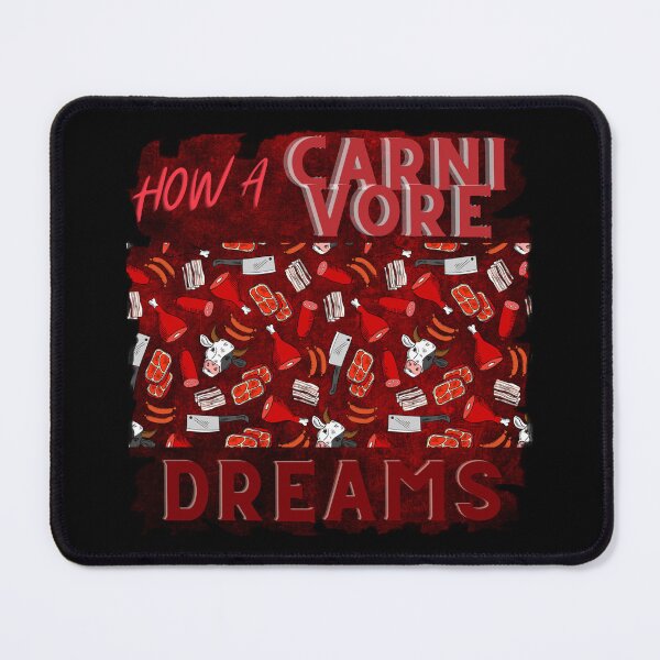 Item preview, HOW A CARNIVORE DREAMS designed and sold by FinalCut55.