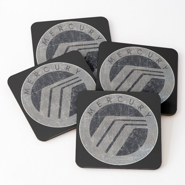 Item preview, Mercury. Retro Badge designed and sold by Rapaz Designs.