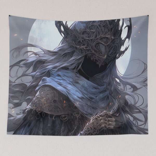 Item preview, Shadowy Dark Fantasy Anime Specter designed and sold by bubblegoth.