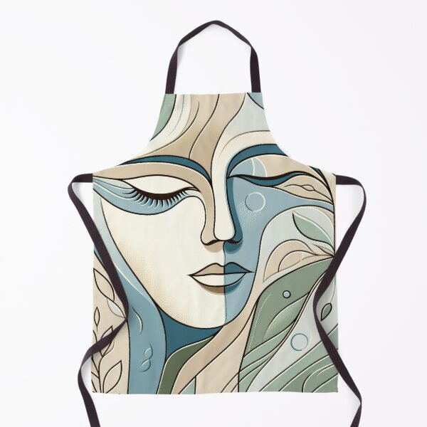 Item preview, Nature's Embrace Abstract Portrait designed and sold by Vlark555.
