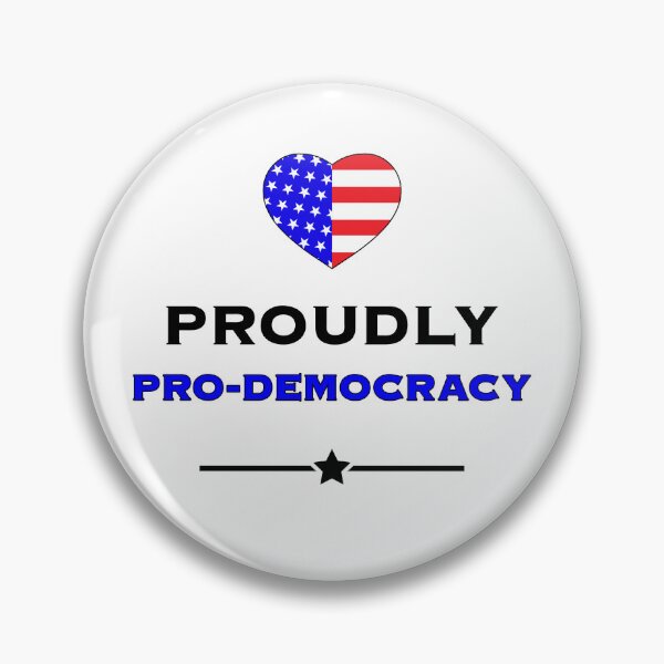 Item preview, Proudly Pro-Democracy designed and sold by bultpruf.