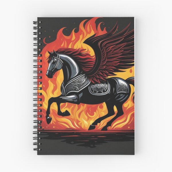 Item preview, Fury-Forged Fiery Stallion designed and sold by Sadia  Jannat.
