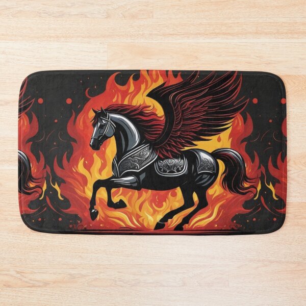 Item preview, Fury-Forged Fiery Stallion designed and sold by Sadia  Jannat.