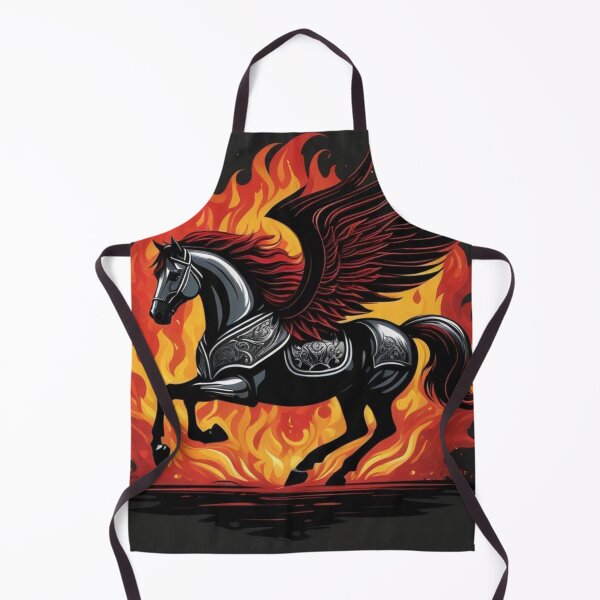 Item preview, Fury-Forged Fiery Stallion designed and sold by Sadia  Jannat.