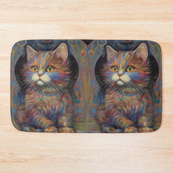 Item preview, Louis Wain Schizophrenia Cat Painting For Cat Lovers designed and sold by Petsthetic.