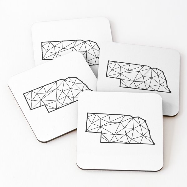 Item preview, Geometric Nebraska State Design designed and sold by anne-dromeda.