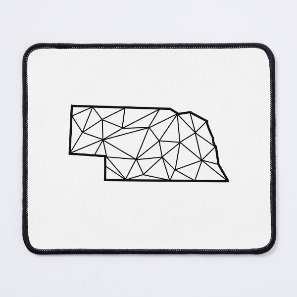 Item preview, Geometric Nebraska State Design designed and sold by anne-dromeda.