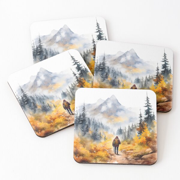 Item preview, Autumn Hiking in the Misty Mountains designed and sold by Shirtastically.
