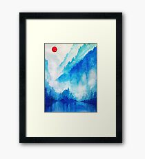 Ravine Framed Print