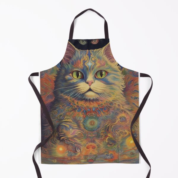 Item preview, Louis Wain Schizophrenia Cat Painting For Cat Lovers designed and sold by Petsthetic.