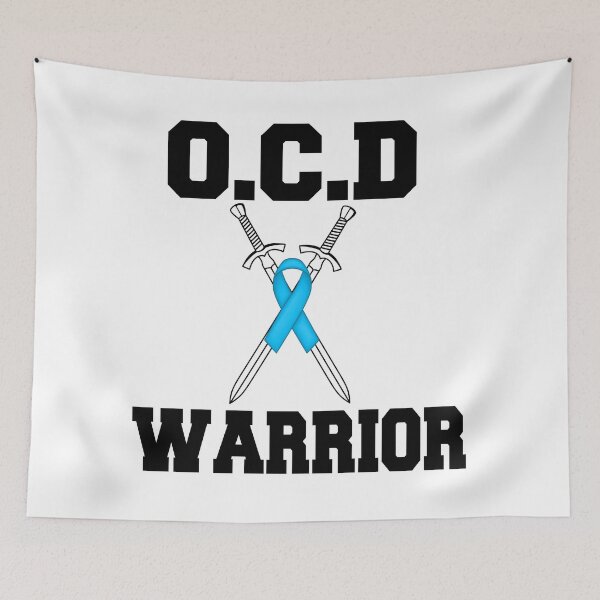 Item preview, OCD Warrior Obsessive Compulsive Disorder Awareness designed and sold by Color-Sparkle.
