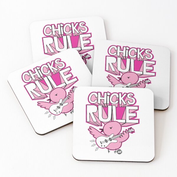 Item preview, CHICKS RULE ROCK designed and sold by TODD GOLDMAN.