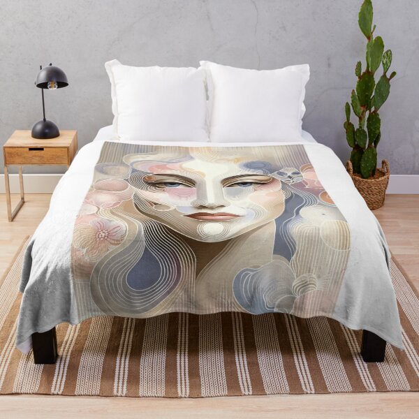 Item preview, Geometric Harmony Abstract Face designed and sold by Vlark555.
