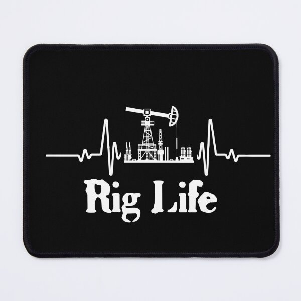 Item preview, Rig Life Oil Rig Heartbeat designed and sold by WildWoodWaver.