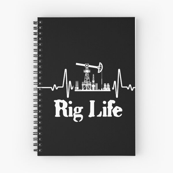 Item preview, Rig Life Oil Rig Heartbeat designed and sold by WildWoodWaver.