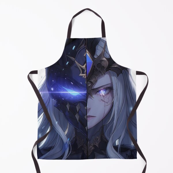 Item preview, Fantasy Luminous Blue Fighter Anime Girl designed and sold by bubblegoth.