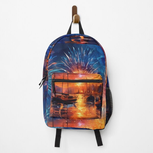 Item preview, Happy New Year Boat on the Water 04 designed and sold by Cilea Sabie.