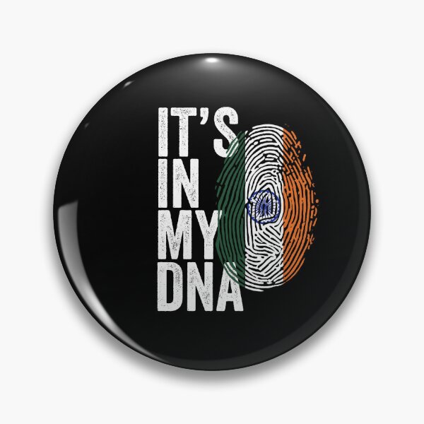 Item preview, It's in my DNA India Flag designed and sold by Crea-mood.