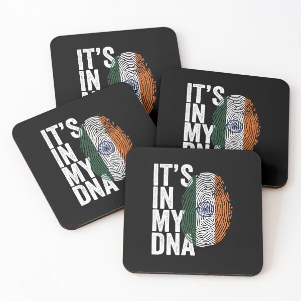 Item preview, It's in my DNA India Flag designed and sold by Crea-mood.