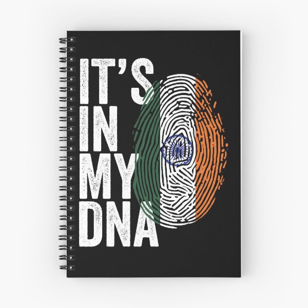 Item preview, It's in my DNA India Flag designed and sold by Crea-mood.