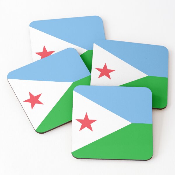 Item preview, National Flag Republic of Djibouti designed and sold by Danler.