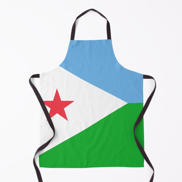 Item preview, National Flag Republic of Djibouti designed and sold by Danler.