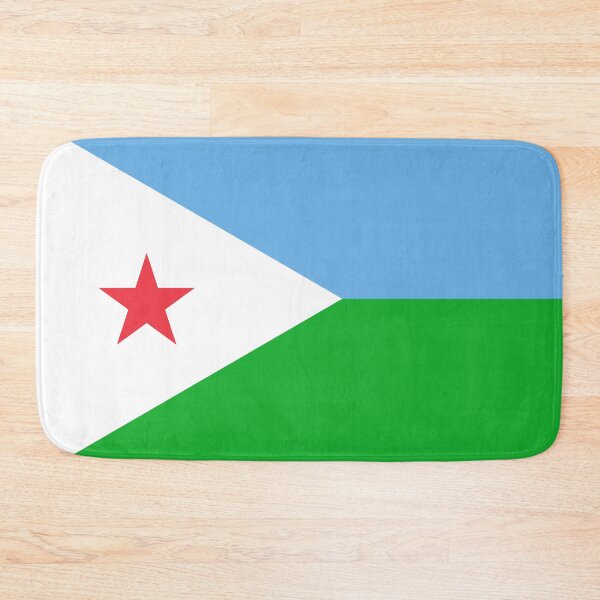 Item preview, National Flag Republic of Djibouti designed and sold by Danler.