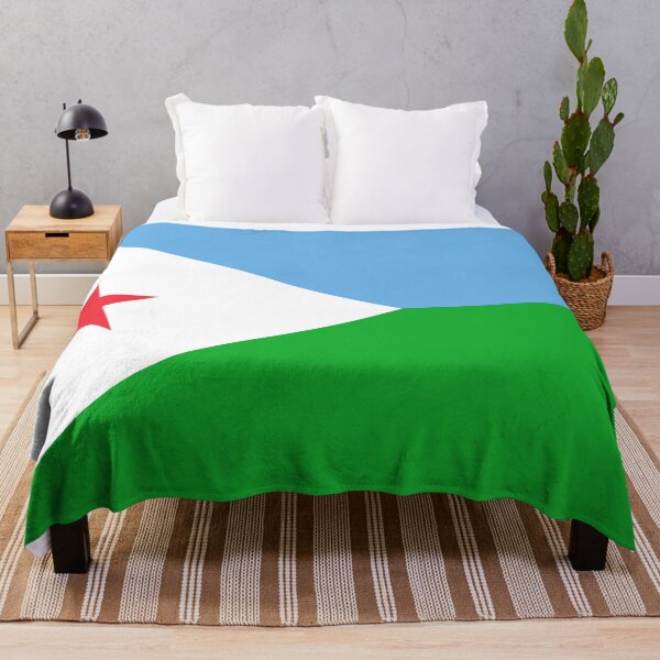 Item preview, National Flag Republic of Djibouti designed and sold by Danler.