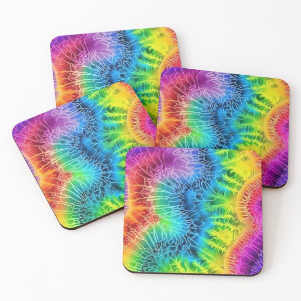 Item preview, Bright Funky Colourful Tie Dye Pattern  designed and sold by GoeCentric.