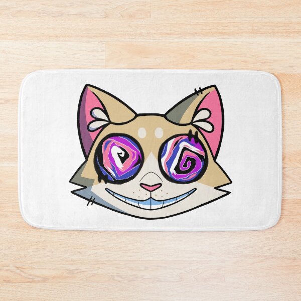 Item preview, Psychedelic Genderfluid Cat designed and sold by likiphe.