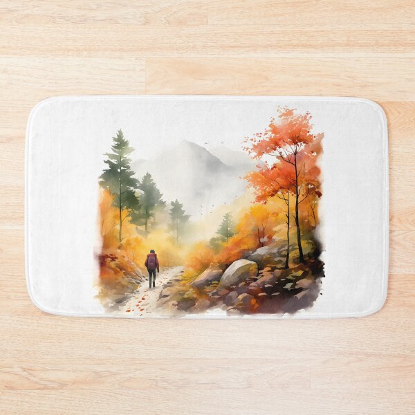 Item preview, Autumn Hiking in the Misty Mountains designed and sold by Shirtastically.