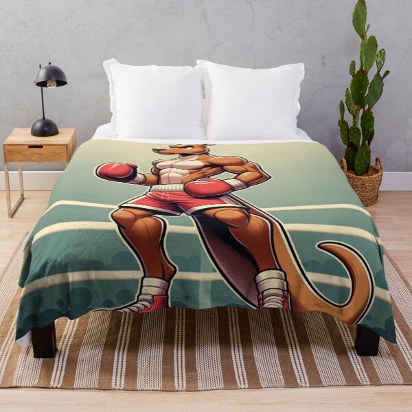 Item preview, Cartoon Kangaroo Boxer designed and sold by Zestpond.