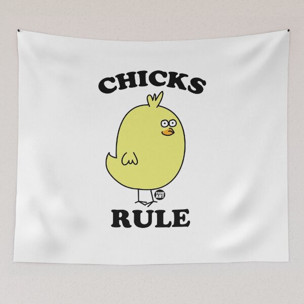 Artikelvorschau, CHICKS RULE entworfen und verkauft von TODD GOLDMAN.