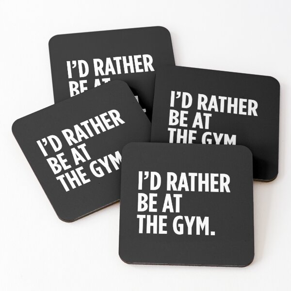 Item preview, I'd Rather Be At The Gym designed and sold by Walter-Jrr.