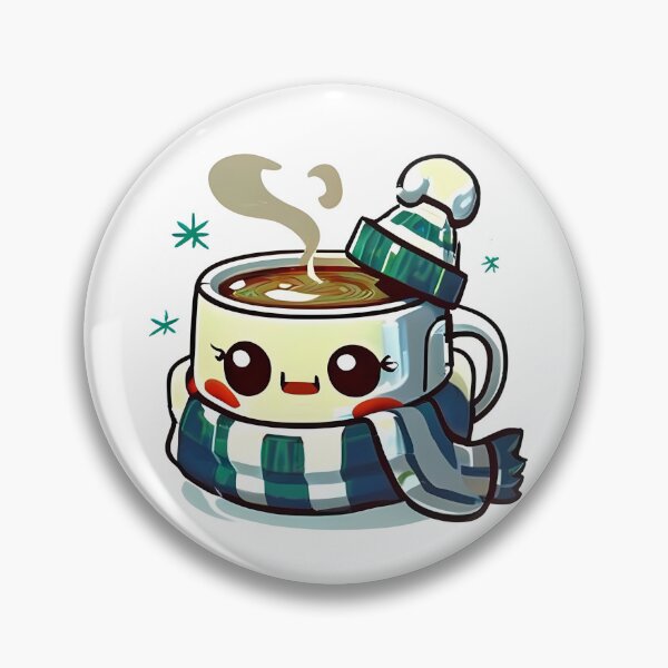 Item preview, Coffee cup wearing muffler and cap designed and sold by Serene Madcap.