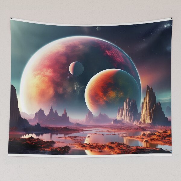 Item preview, Cosmic View of Unknown Planets designed and sold by Design-Illusi0n.