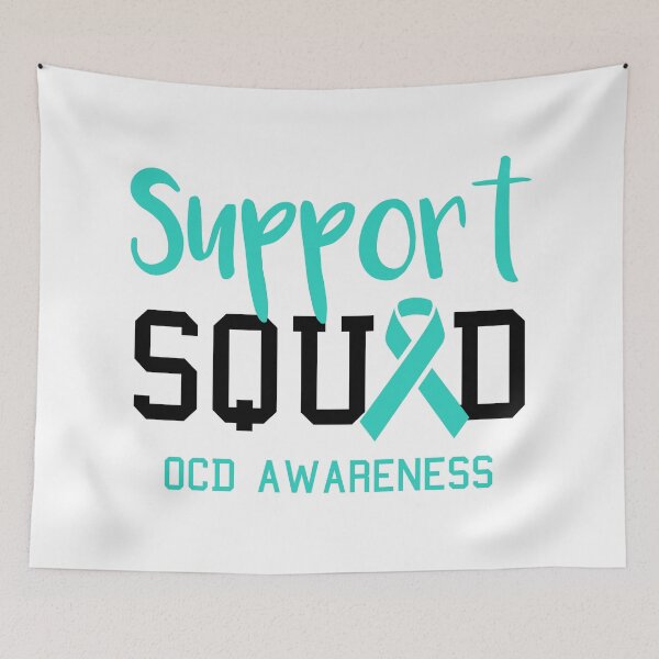 Item preview, Support Squad Obsessive Compulsive Disorder OCD Awareness designed and sold by Color-Sparkle.