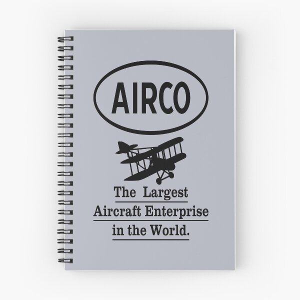 Item preview, Airco WW1 Aircraft Company Logo Vintage Poster Ad designed and sold by MilitaryMart.