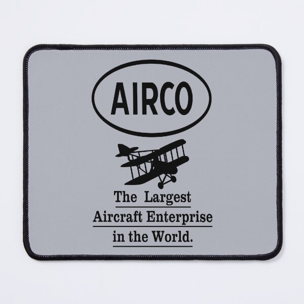 Item preview, Airco WW1 Aircraft Company Logo Vintage Poster Ad designed and sold by MilitaryMart.