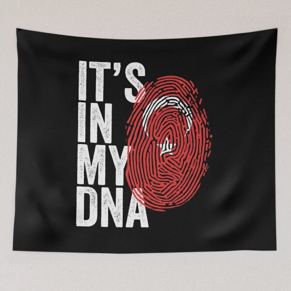 Item preview, It's in my DNA Turkey Flag designed and sold by Crea-mood.