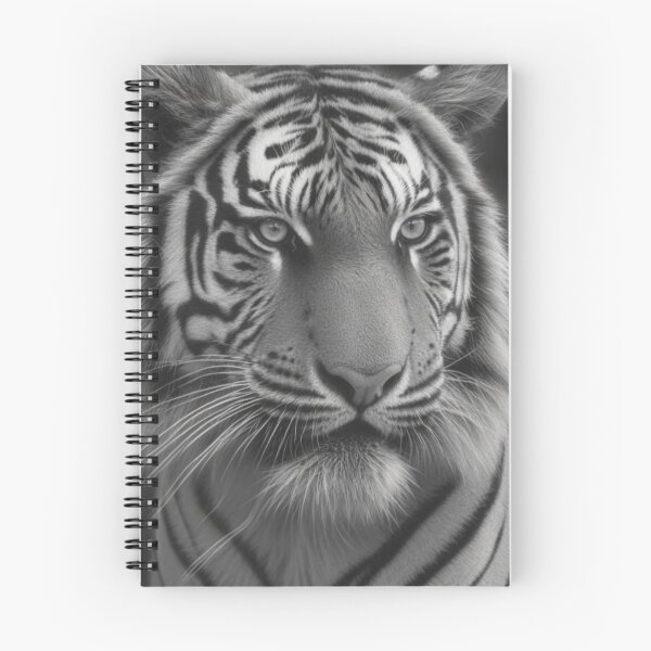 Item preview, Monochrome Majestic Tiger  designed and sold by Enchanting Art Vista.