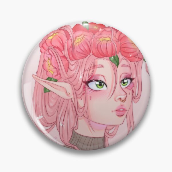 Item preview, Peony girl elf designed and sold by pommelstudios.