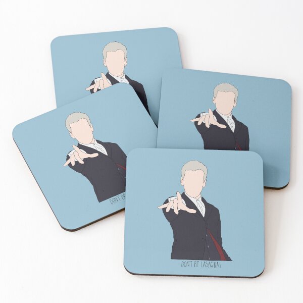 Item preview, "Don't Be Lasagna!" Twelfth Doctor Quote Print Design  designed and sold by abldesign.