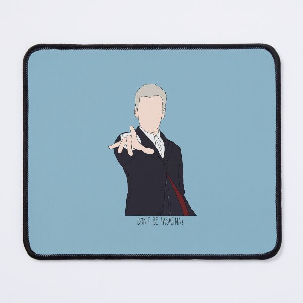Item preview, "Don't Be Lasagna!" Twelfth Doctor Quote Print Design  designed and sold by abldesign.