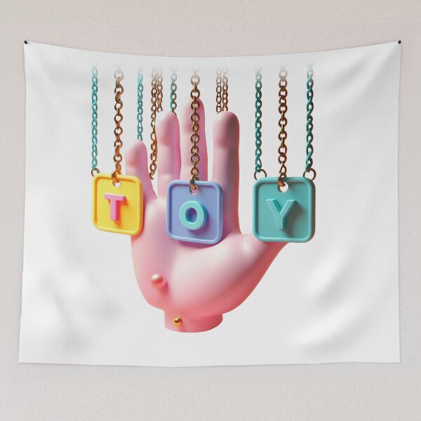 Item preview, Hand with TOY Plaques designed and sold by Glariix.