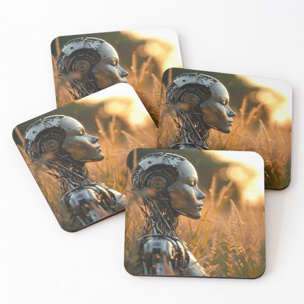 Item preview, Dawn of Sentience: Android's Contemplation designed and sold by PlanetBPop.