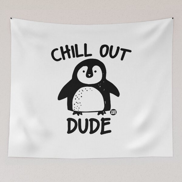 Item preview, CHILL OUT PENGUIN designed and sold by TODD GOLDMAN.