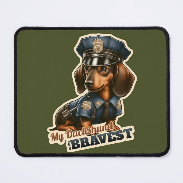Item preview, Dachshund Police designed and sold by ThisDress.