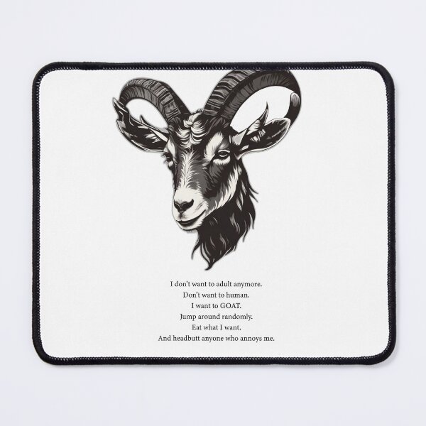 Item preview, I want to goat designed and sold by iamjus1.